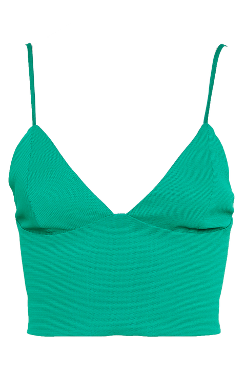 CARMEN BRALETTE in colour KELLY GREEN