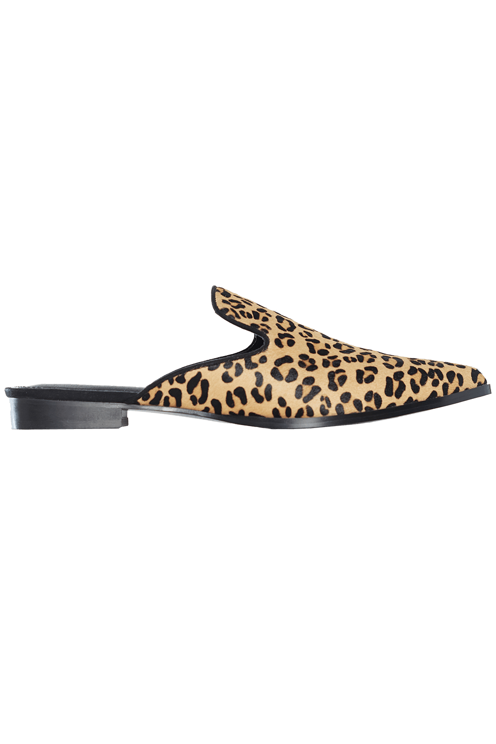 leopard double band slides