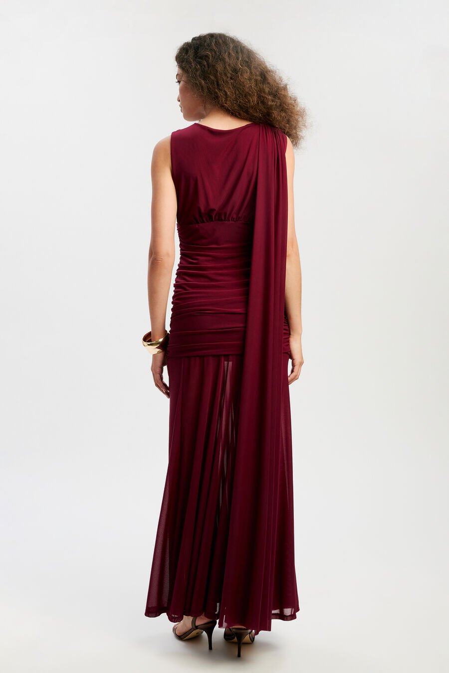 Alverie Mesh Maxi Dress