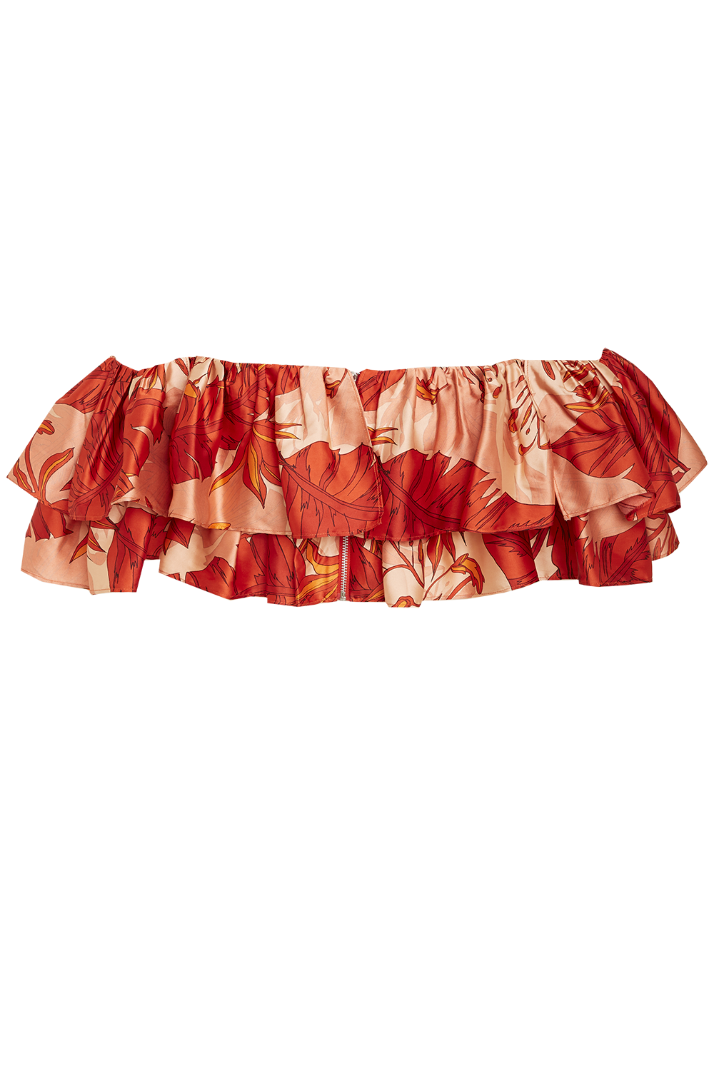 AURORA TOP in colour MINERAL RED