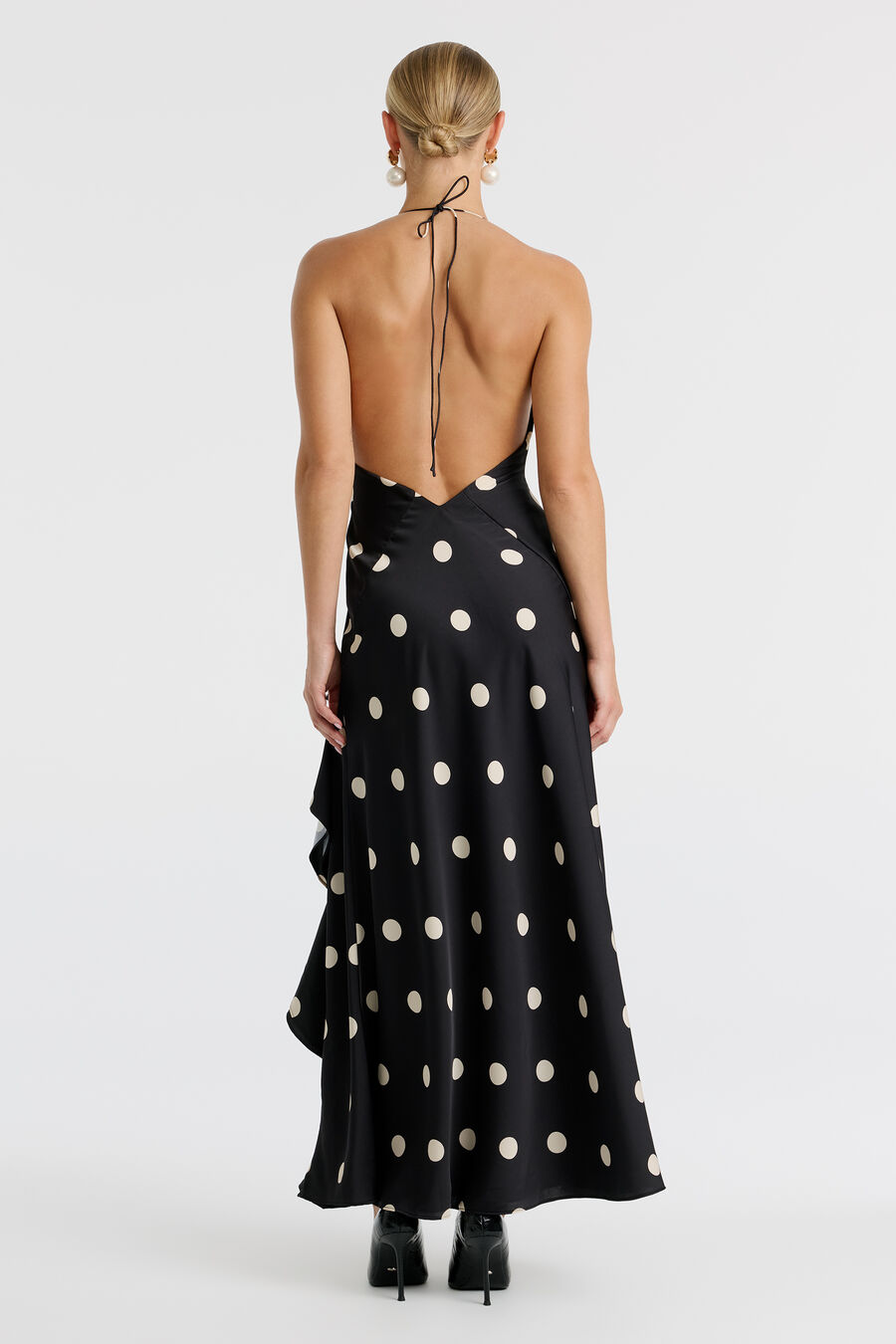 Selene Halter Maxi Dress
