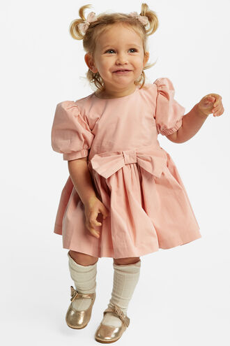 LANI BOWIE DRESS in colour PARFAIT PINK
