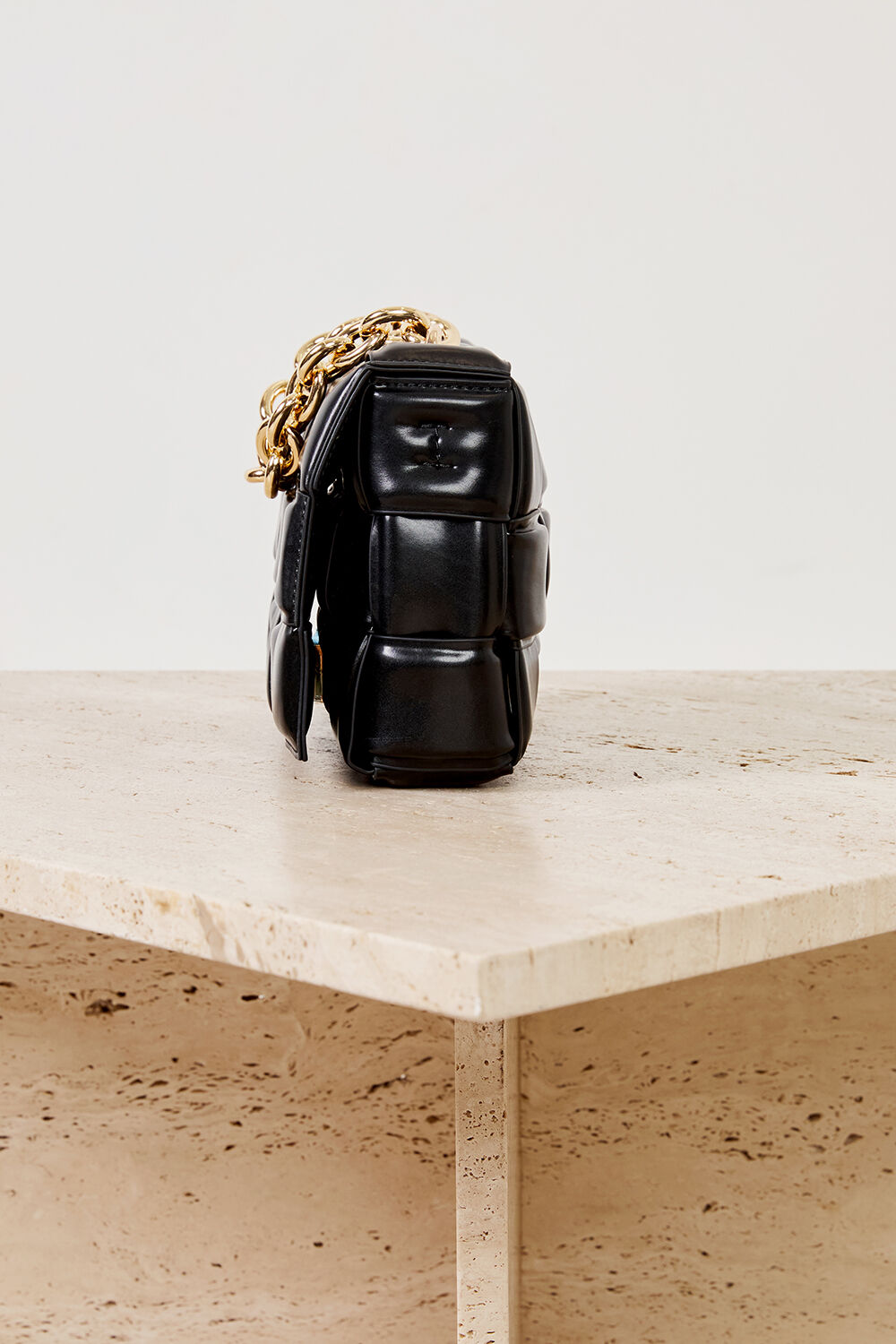 The Lu Lu Bag in Black Bardot