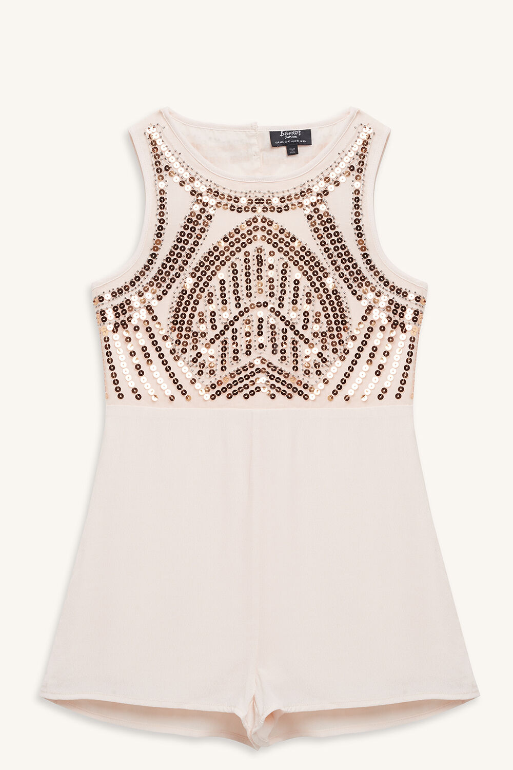 beaded playsuit