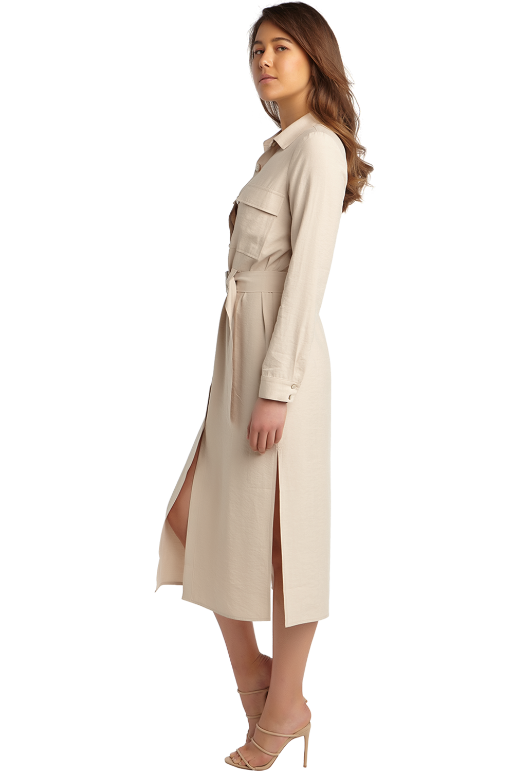 JANA SHIRT DRESS in colour MOONLIGHT