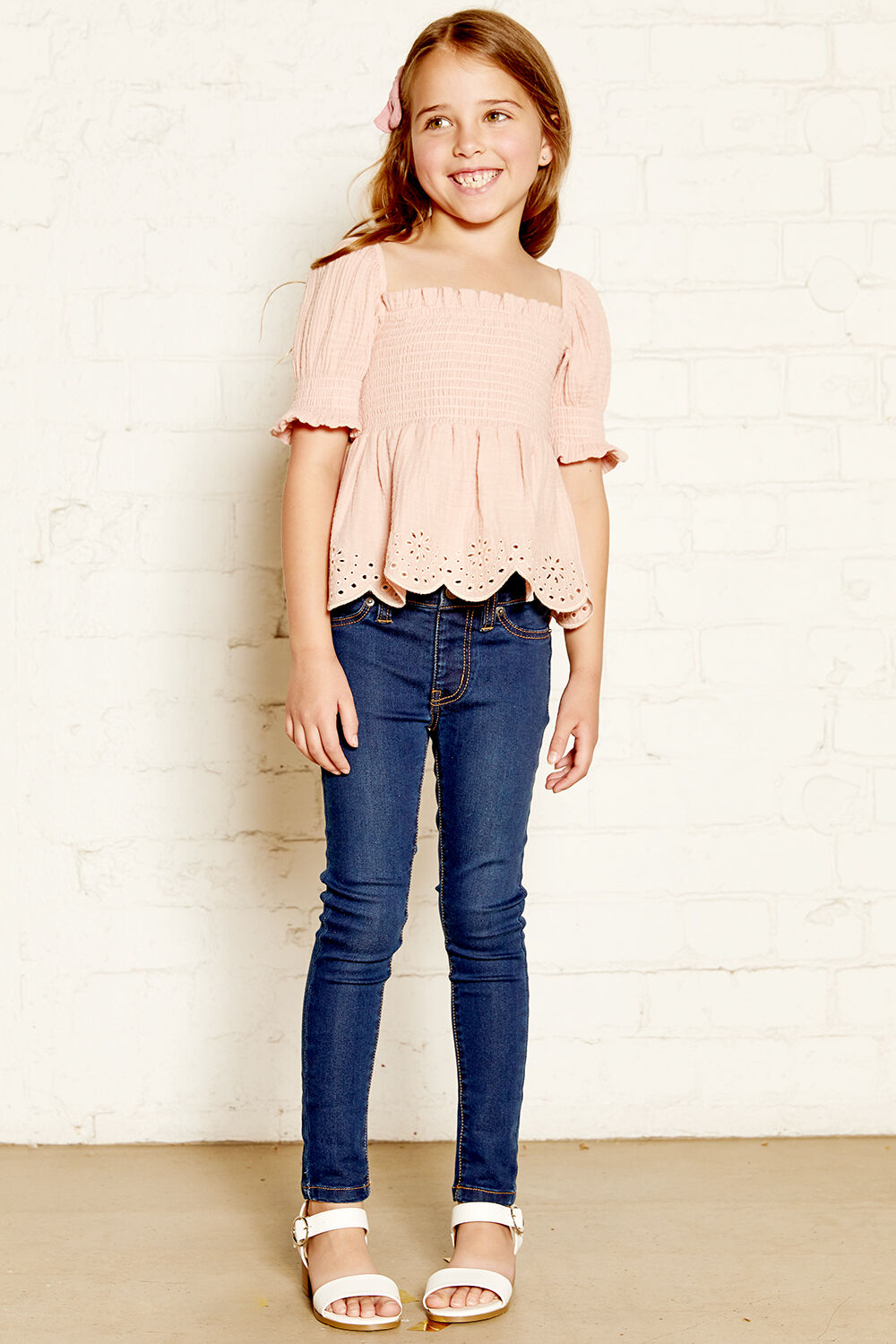 Florence Jegging Junior Girls 27 Denim Bardot Junior