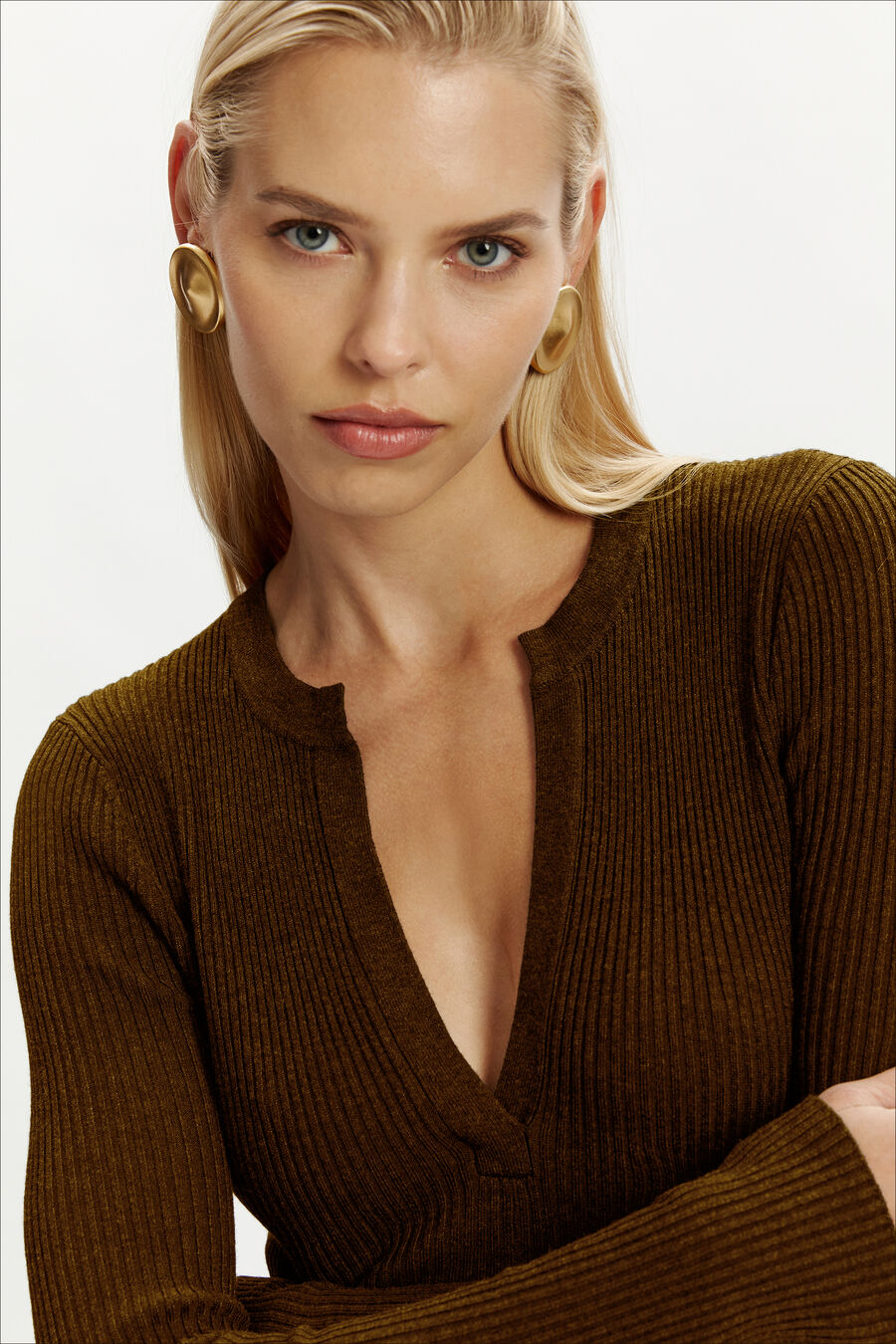 Hattie Knit Midi Dress