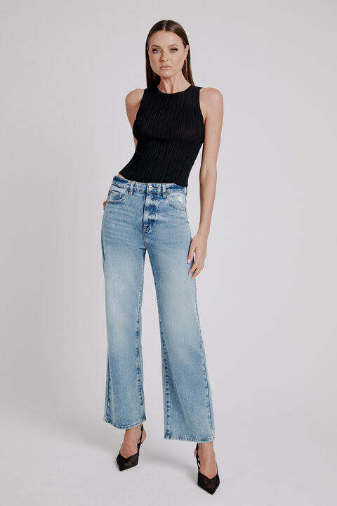 PIA STRAIGHT JEAN in colour MIDNIGHT NAVY