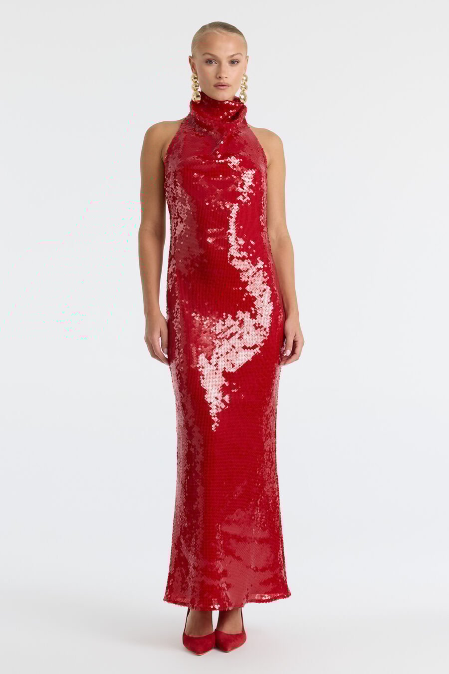 Eryn Sequin Maxi Dress