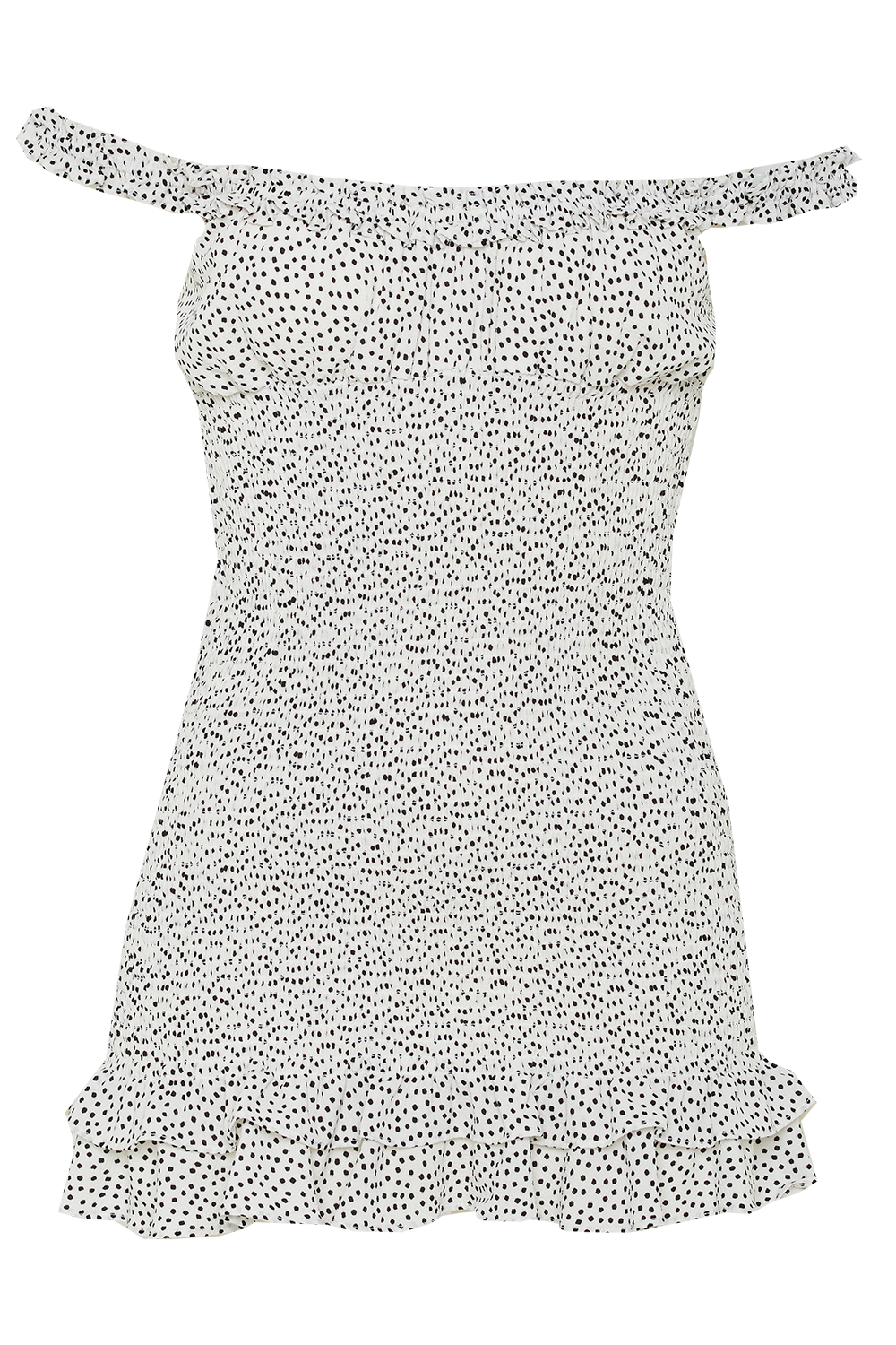 SELMA DRESS in colour SNOW WHITE