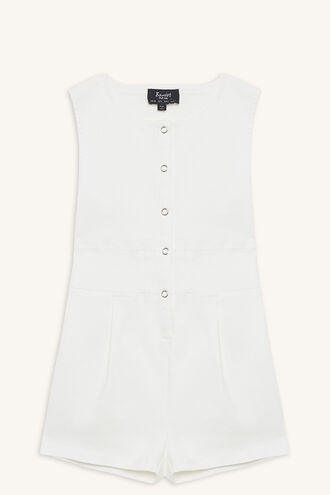 MIAMI PLAYSUIT in colour CLOUD DANCER