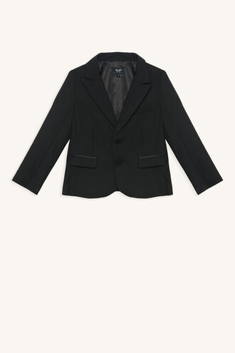 HARRY SUIT JACKET in colour CAVIAR