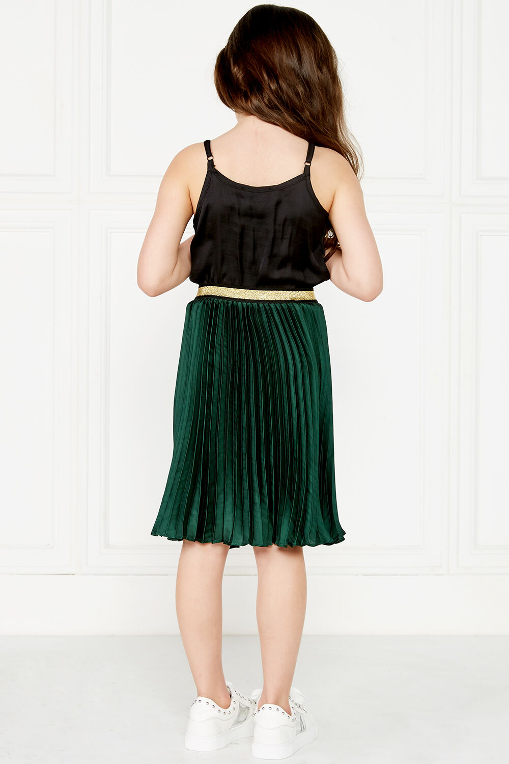 Cordina Pleat Skirt Junior Girls 27 Bottoms Bardot Junior