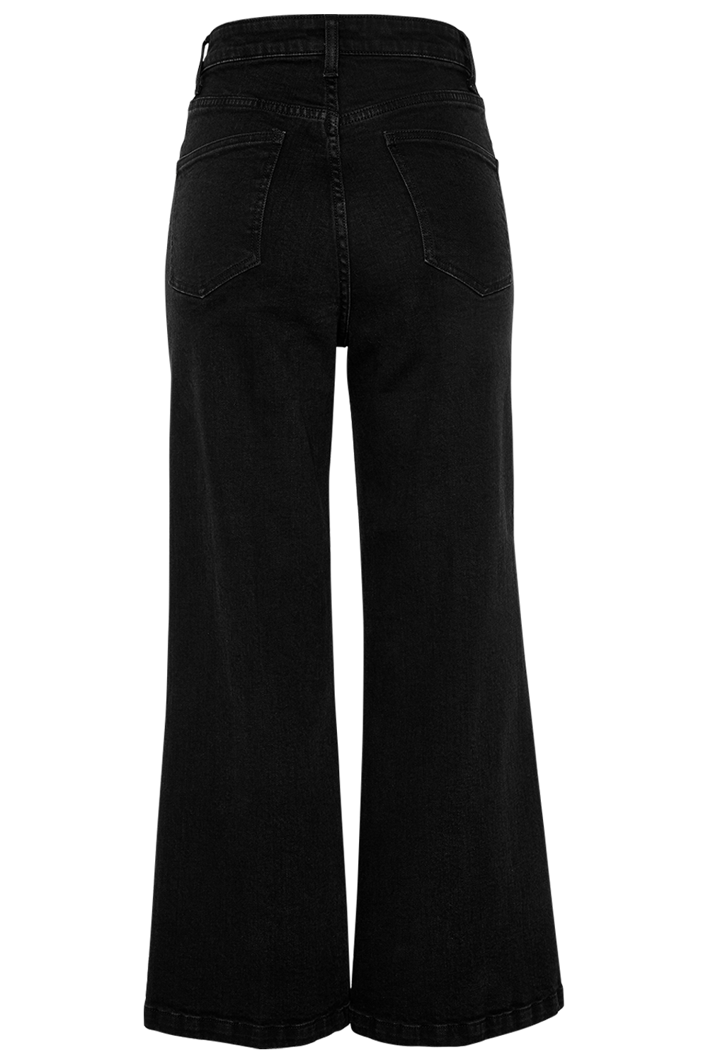LORA WIDE LEG JEAN in colour CAVIAR