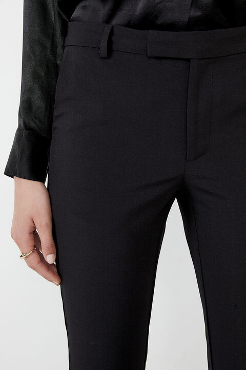 LEIA TROUSER in colour CAVIAR