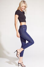 BRIE CROP TOP in colour CAVIAR