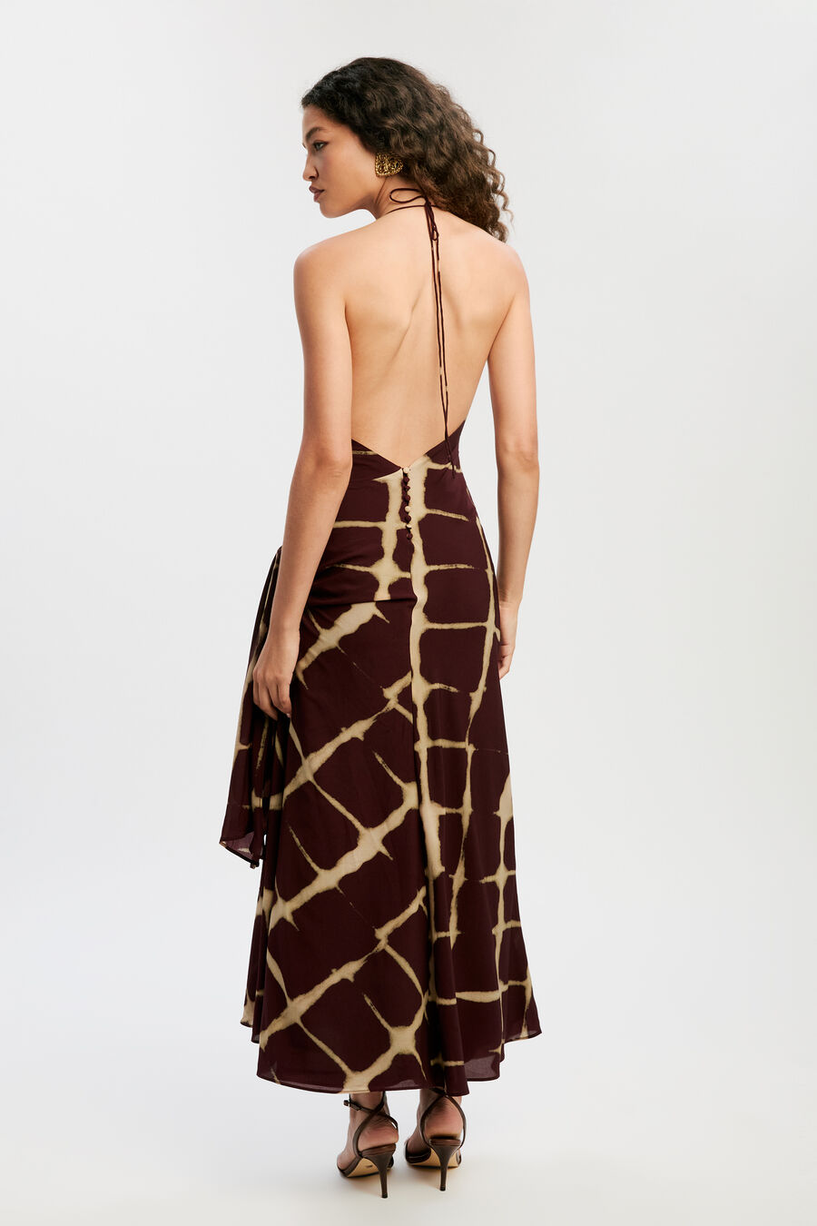 Cyrel Printed Maxi Dress