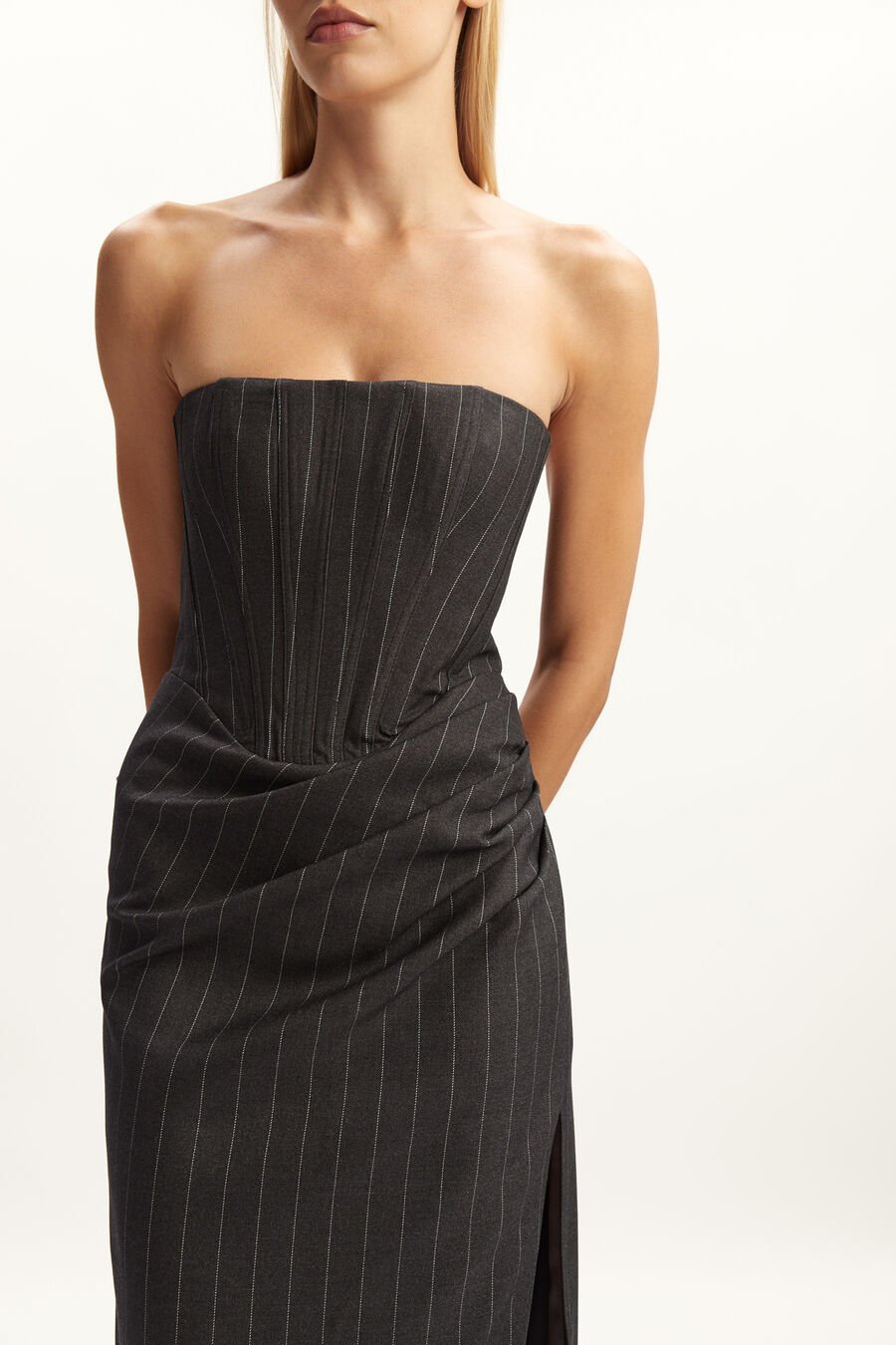 Everlasting Stripe Midi Dress