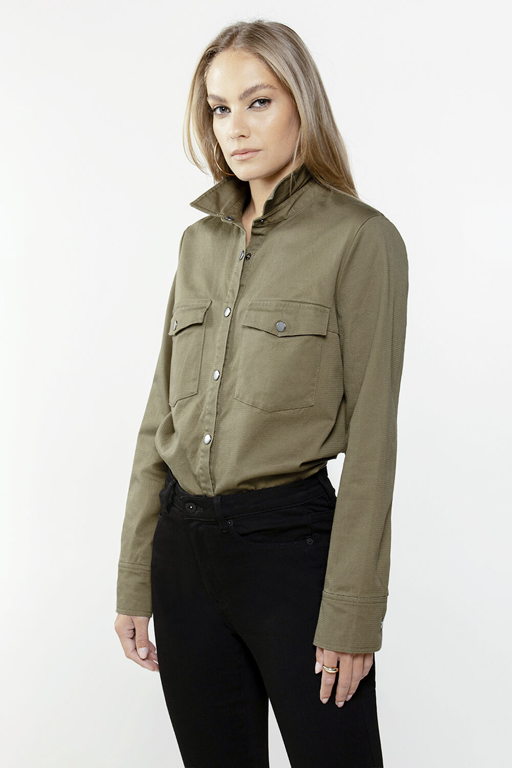 UTILITY SHIRT in colour IVY GREEN