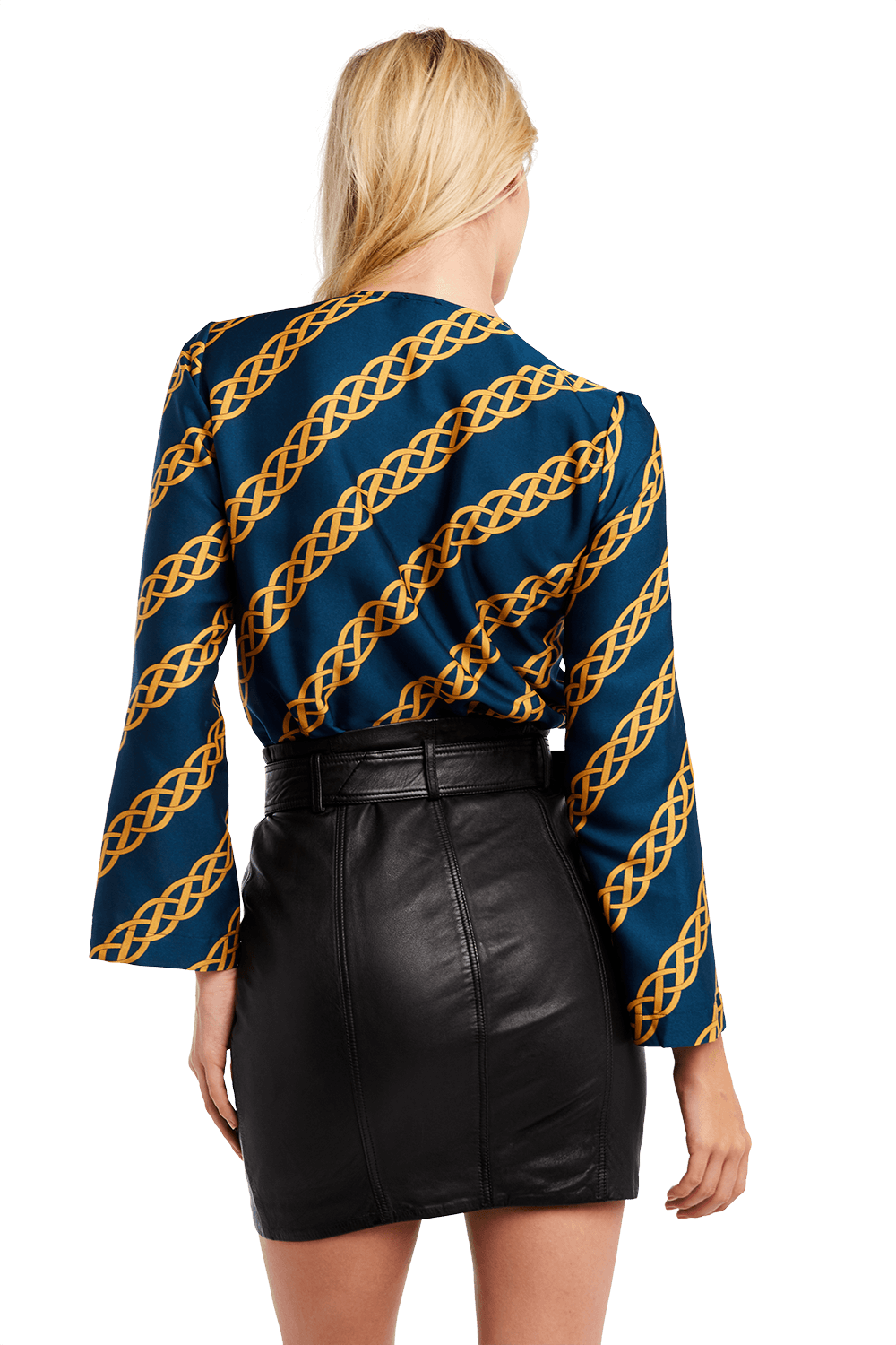 CHAIN BODYSUIT in colour PONDEROSA PINE