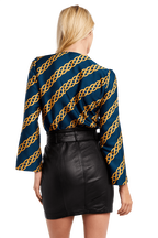 CHAIN BODYSUIT in colour PONDEROSA PINE