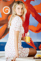 LUCINTA MINI DRESS in colour STAR WHITE