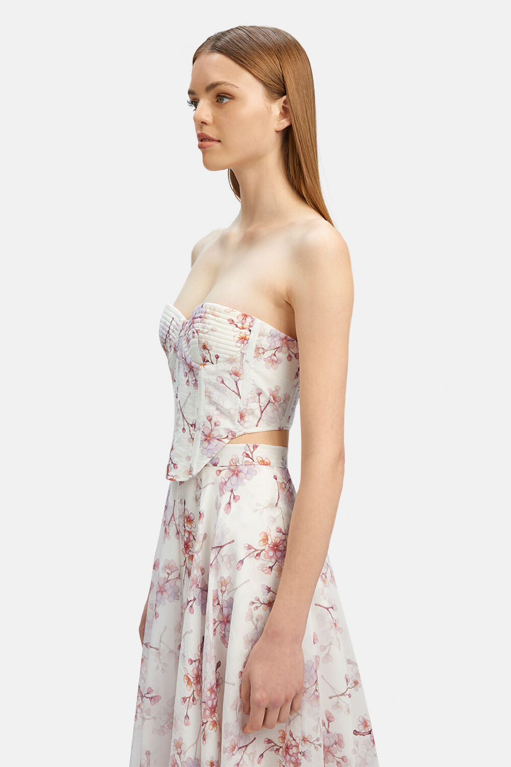 GRACIOUS CORSET BUSTIER in colour BLOSSOM