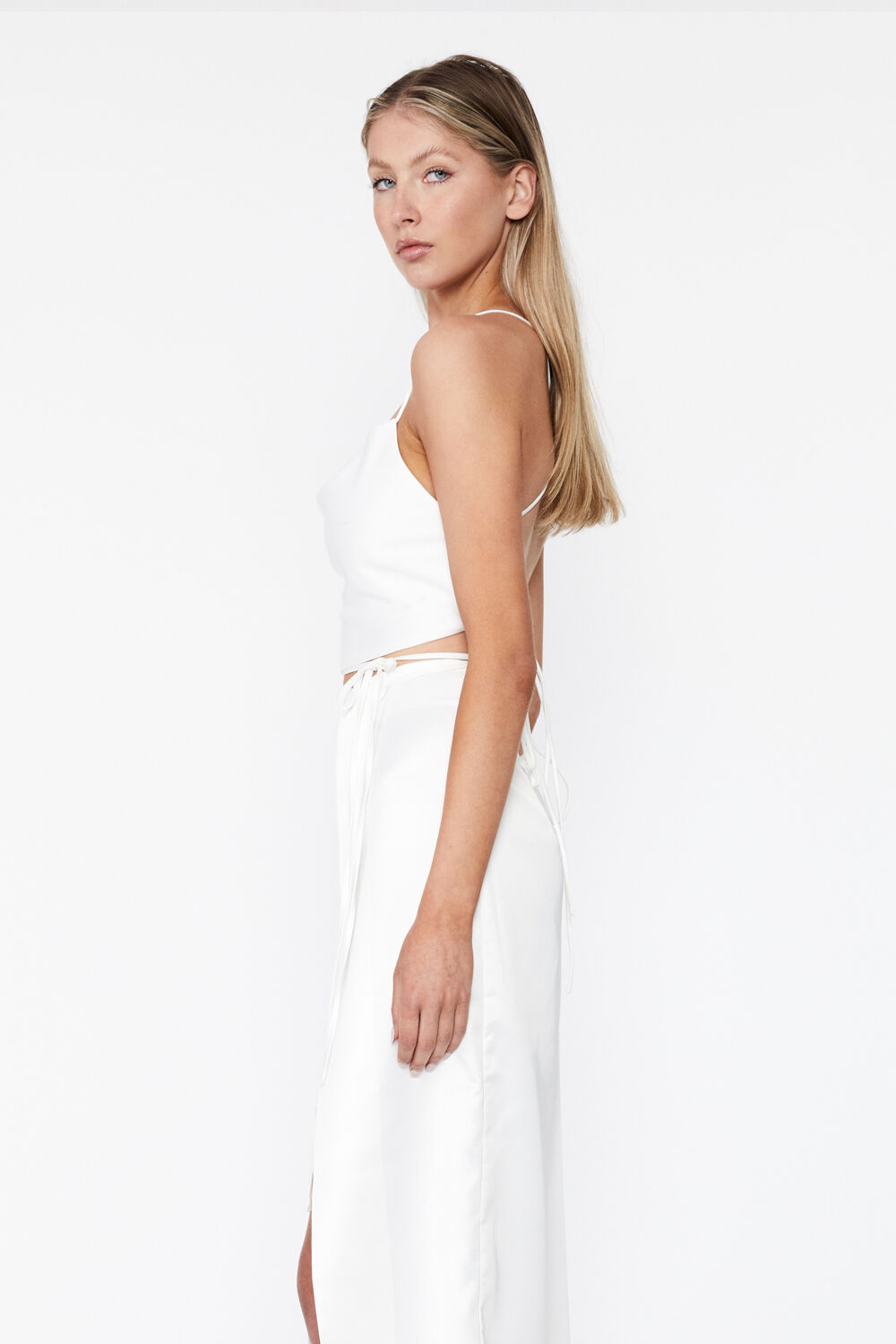 MONTANA CROP TOP in colour BRIGHT WHITE
