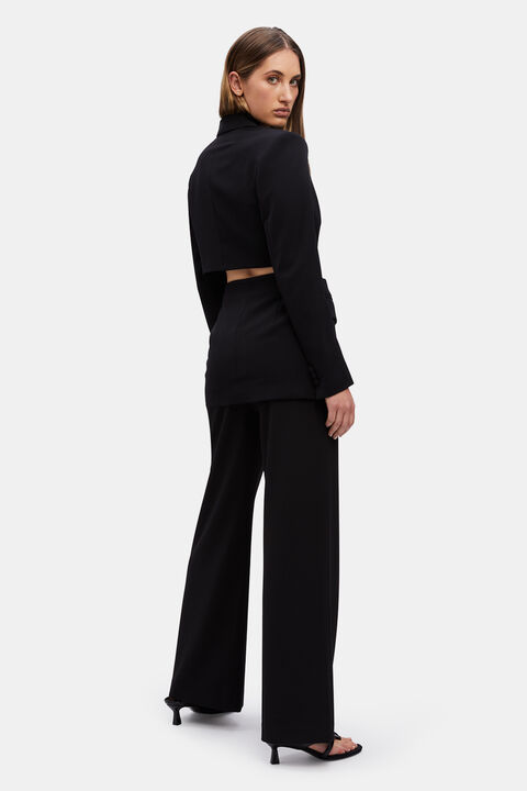 CASSIAN TAILORED PANT in colour CAVIAR