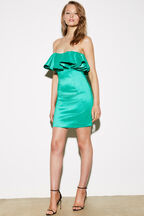 LULU MINI DRESS in colour BOSPHORUS