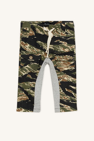 CAMO PULL ON PANT in colour JET BLACK
