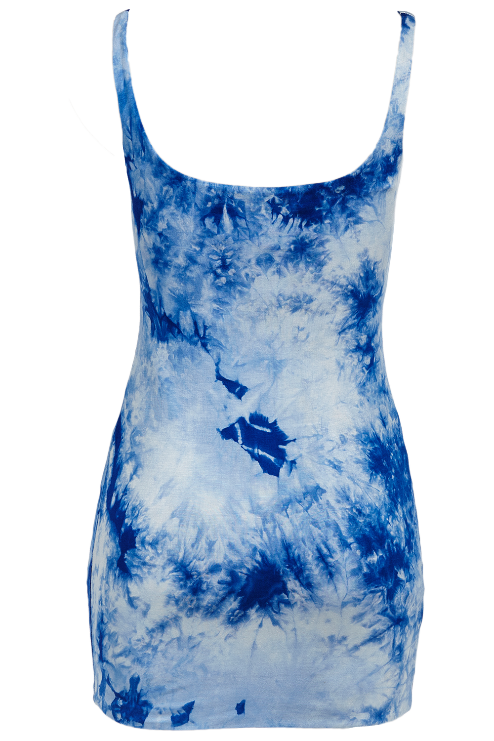 TIE DYE DRESS in colour TURKISH SEA