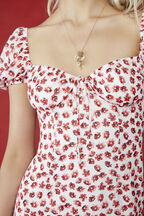 JUNIPER MINI DRESS in colour STAR WHITE