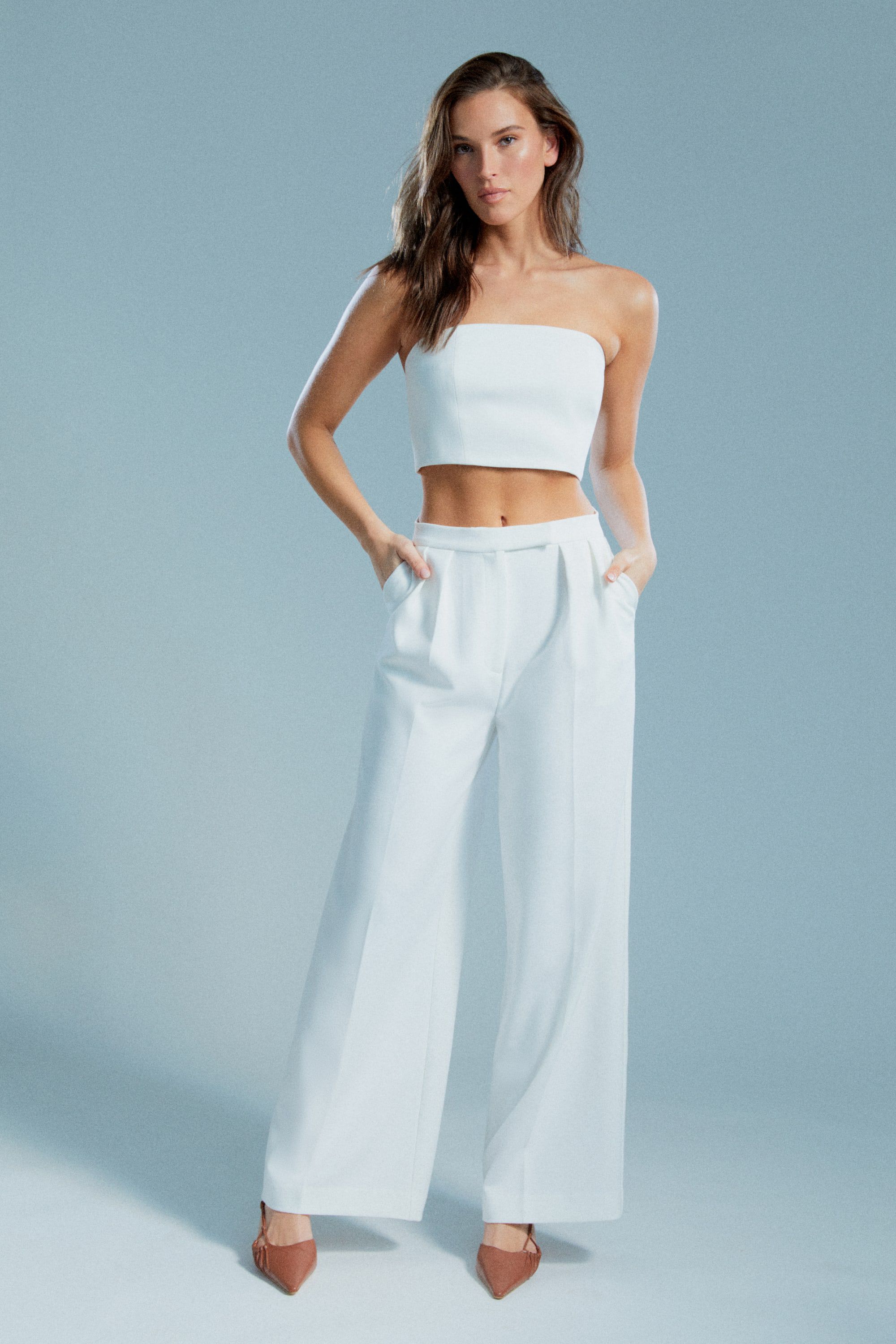 ★fa.er.ie★eyelet corset bermuda pants (ivory)★韓国送料込 ☆fa.er.ie☆eyelet corset bermuda pants (ivory)☆韓国送料込