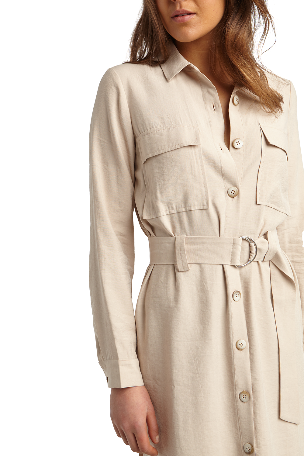 JANA SHIRT DRESS in colour MOONLIGHT