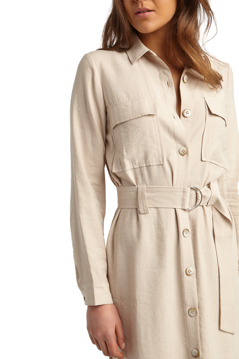 JANA SHIRT DRESS in colour MOONLIGHT