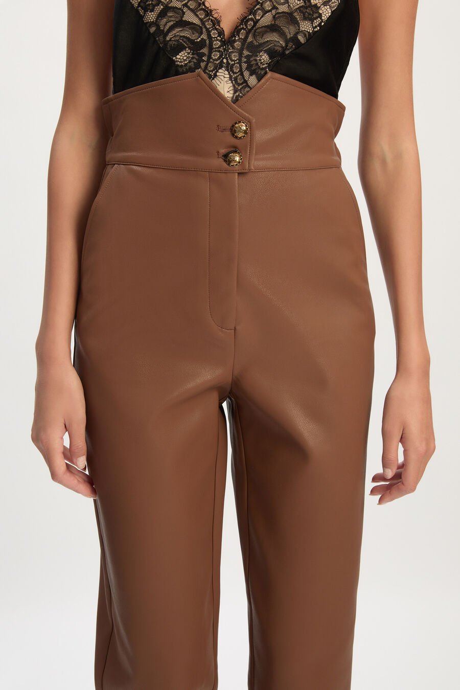 Aster Vegan Leather Pant