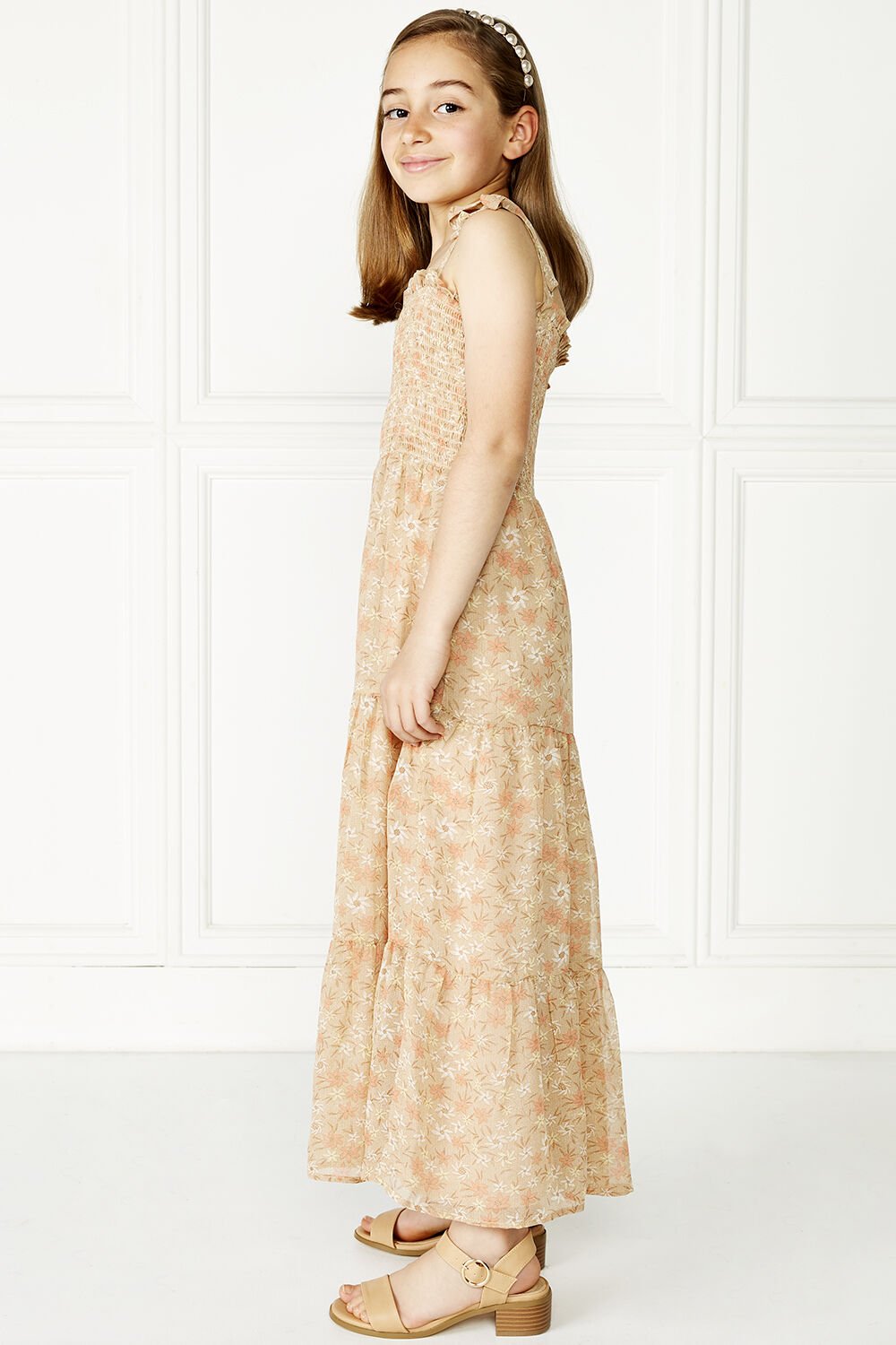 Elize Maxi Dress Tween Girls 716 Dresses Bardot Junior