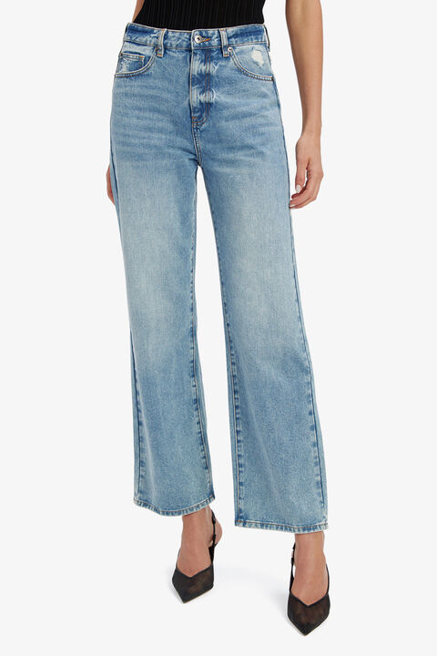 PIA STRAIGHT JEAN in colour MIDNIGHT NAVY