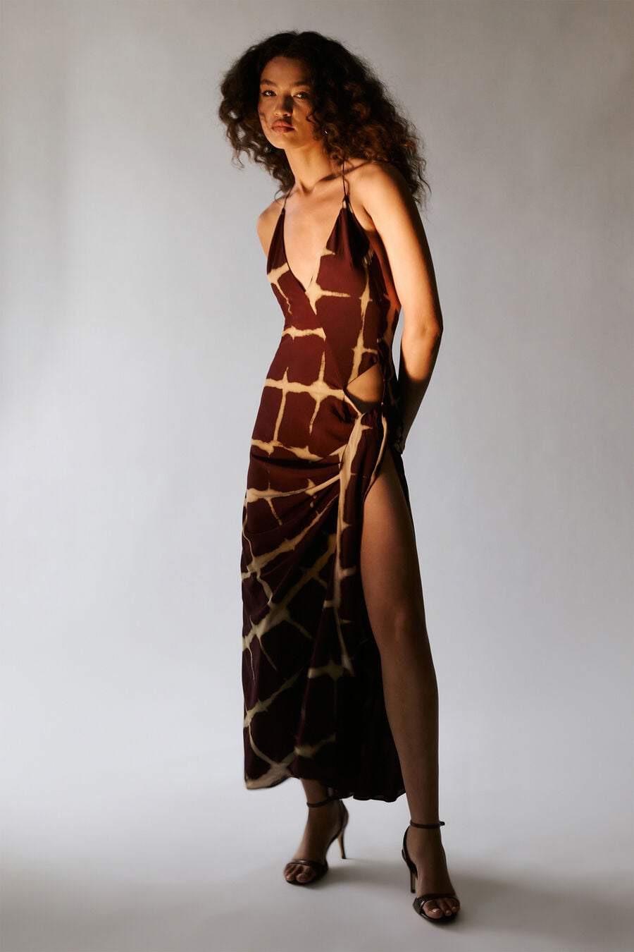 Cyrel Printed Maxi Dress