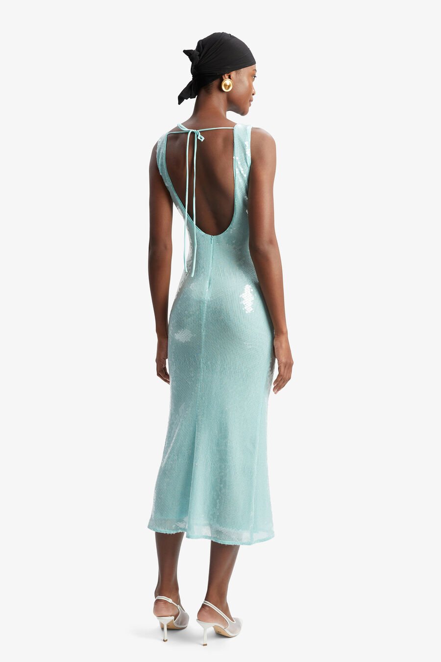 Isha Sequin Midi Dress