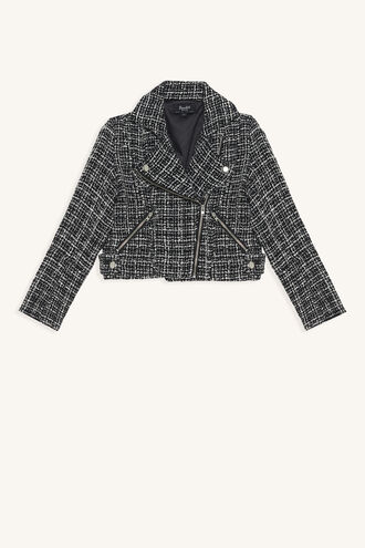 RAINCHECK BIKER JACKET in colour JET BLACK