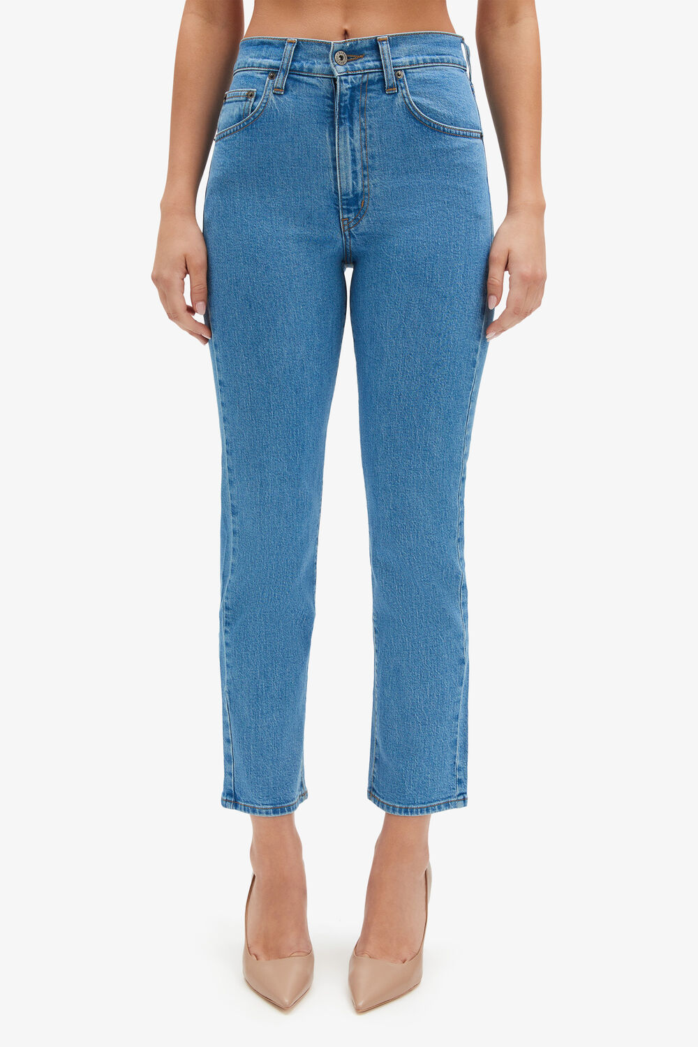 ISABELLE STRAIGHT LEG in colour TRUE NAVY