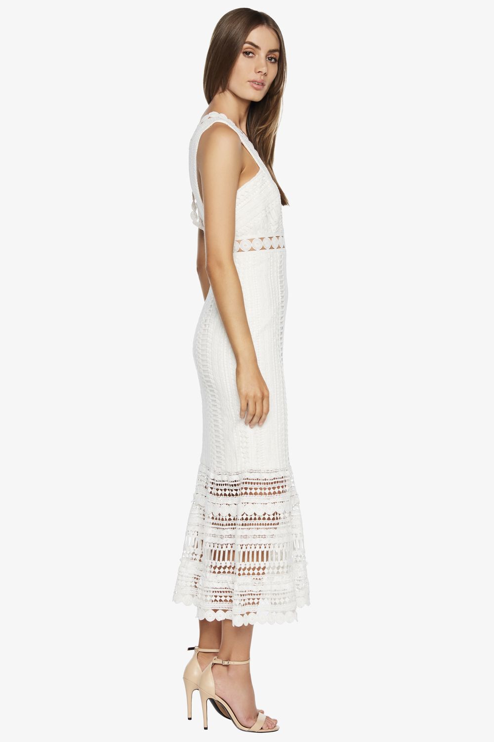 bardot petra lace dress