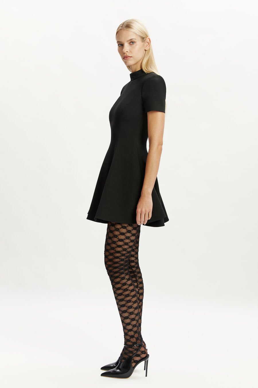 Zephyra Collar Mini Dress