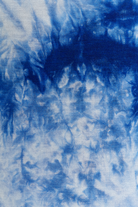 TIE DYE DRESS in colour TURKISH SEA