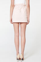 PATCH POCKET DENIM MINI in colour SHRINKING VIOLET
