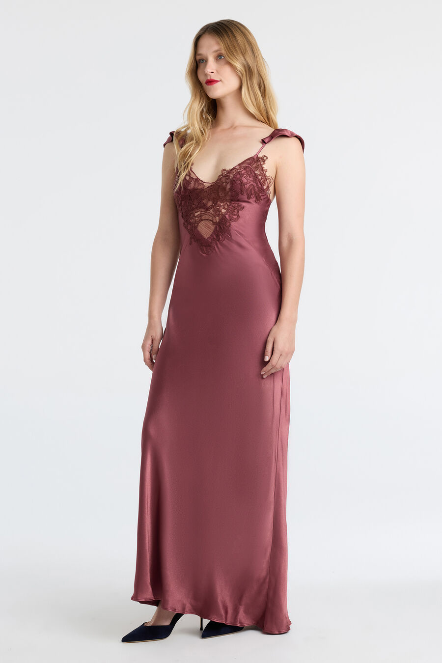 Ivy Lace Detail Maxi Dress