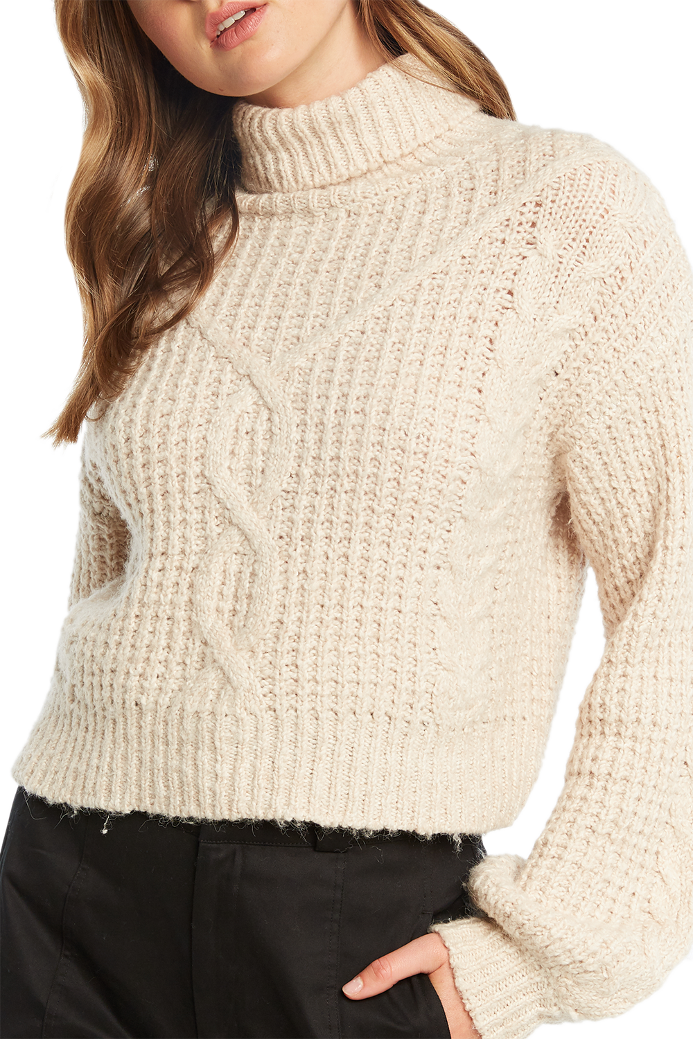 bardot knitted jumper