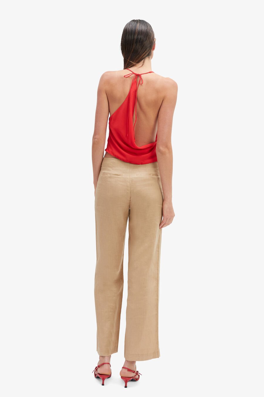 Balia Hipster Linen Pant